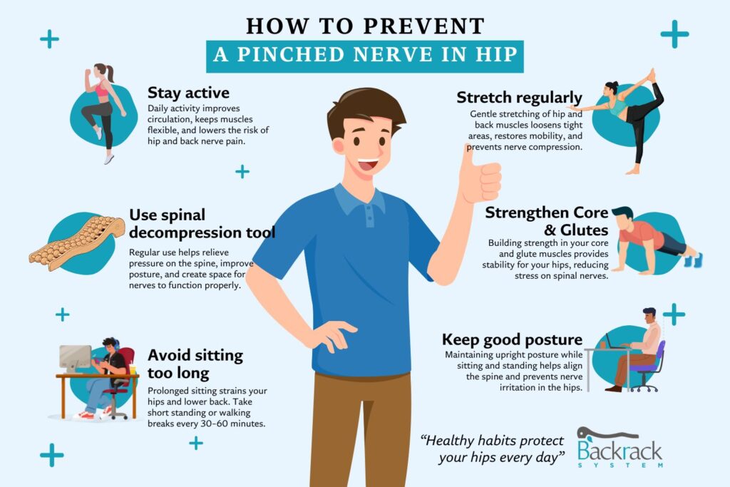 how to prevent a pinched nerve in hip - Spinal Backrack