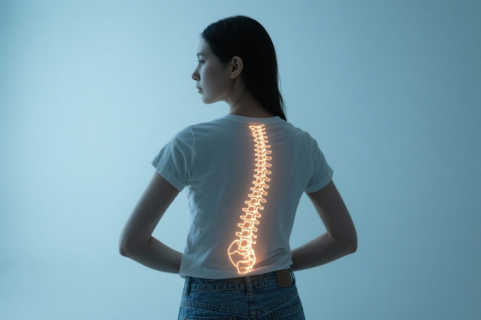 woman with scoliosis - Spinal Backrack