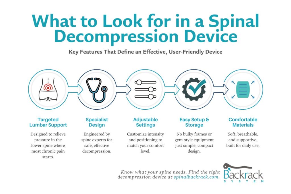 what to look for in a spinal decompression device - Spinal Backrack