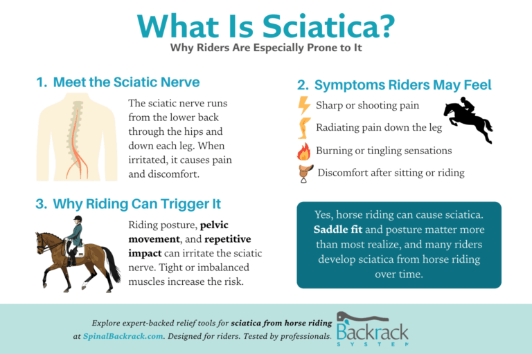 Sciatica From Horse Riding: Causes and Natural Relief