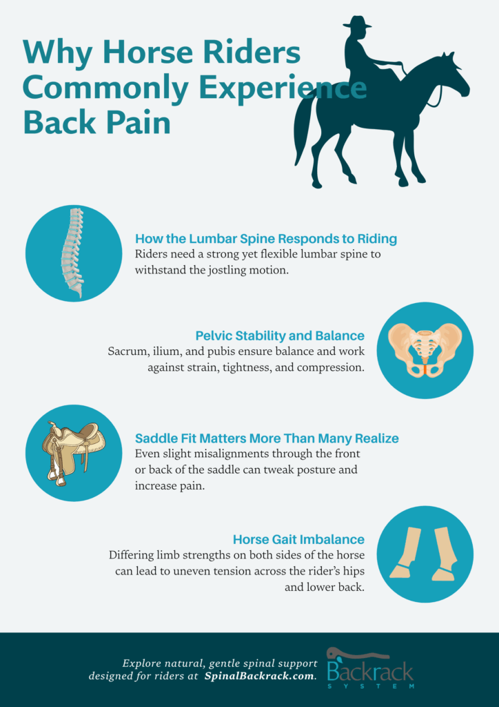 why horse riders commonly experience back pain - Spinalbackrack