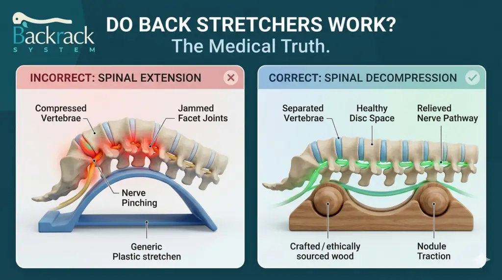 do back stretchers work Plastic vs Backrack