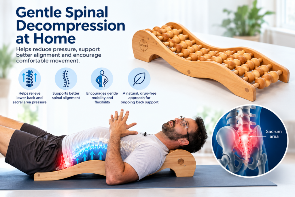 Spinal Backrack for gentle spinal decompression at home